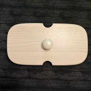 Longaberger Horizon of Hope Whitewash Lid Only